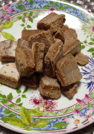 チョコ代わりにココナツオイルきなこ-レシピのメイン写真