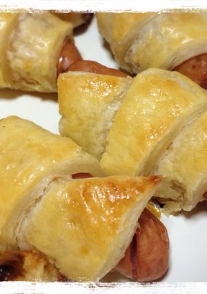 パイシートでおやつ♪ミニソーセージパイ-レシピのメイン写真