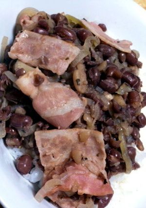 フェイジョン ～小豆で作る豆かけご飯風～-レシピのメイン写真
