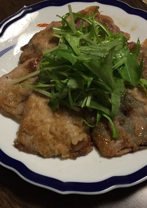 海苔サンドの豚焼肉-レシピのメイン写真