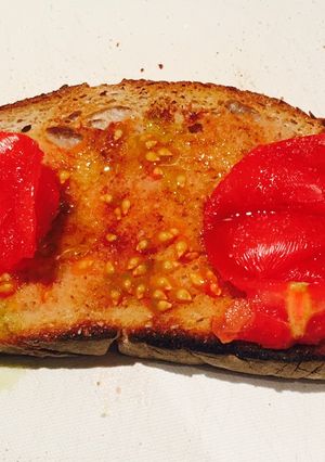 スペイン人に習った！パンコントマテ-レシピのメイン写真