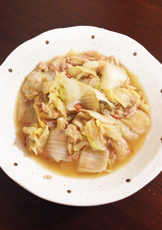 白菜の消費に！簡単★白菜とツナのうま煮★-レシピのメイン写真