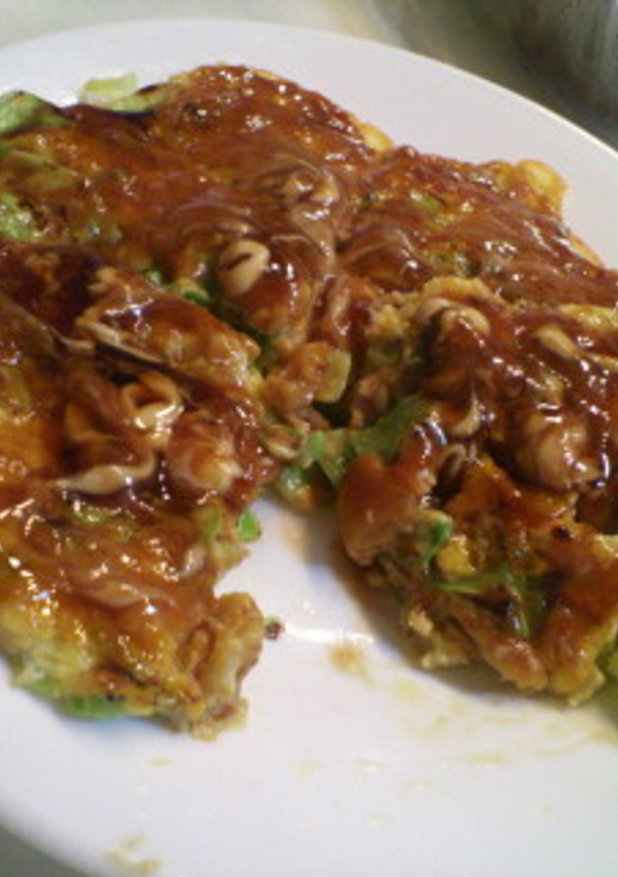 お好み焼き風卵焼き-レシピのメイン写真