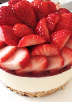 お家にあるもので簡単！レアチーズケーキ-レシピのメイン写真