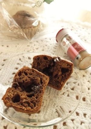 バレンタイン♪チョコ＆チョコカップケーキ-レシピのメイン写真