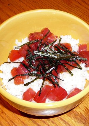 漁獲制限に負けないゾ☆自宅でマグロ丼-レシピのメイン写真