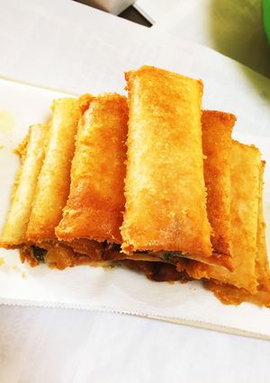 鶏しそチーズ揚げ春巻き-レシピのメイン写真