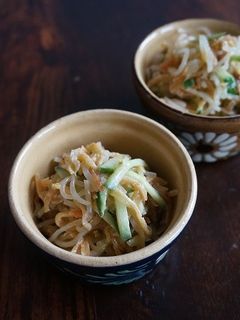リメイク★切り干し大根の煮物で春雨サラダ-レシピのメイン写真