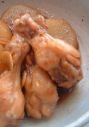 鶏手羽元と大根の照りとろ煮-レシピのメイン写真