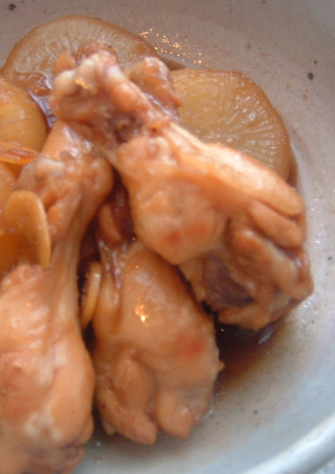 鶏手羽元と大根の照りとろ煮-レシピのメイン写真