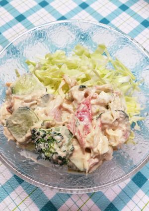 ツナマヨネーズサラダ-レシピのメイン写真
