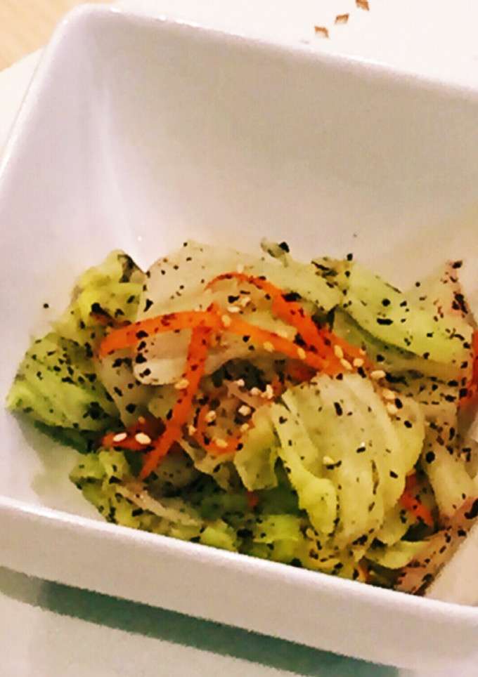 こまったときの野菜のゆかり和え(^^;-レシピのメイン写真