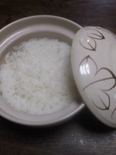 土鍋でご飯-レシピのメイン写真