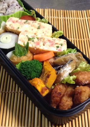 中高生のお弁当2月10日-レシピのメイン写真