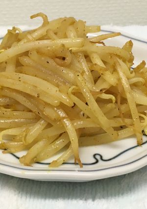 簡単♪ カレー風味のもやし炒め 3分-レシピのメイン写真
