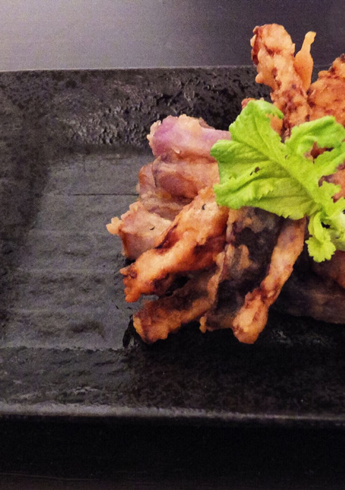 紫大根の唐揚げ-レシピのメイン写真