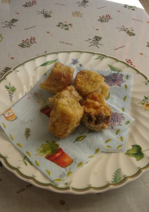 焼き芋の天ぷら-レシピのメイン写真