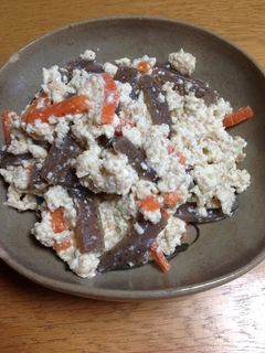 こんにゃくの白和え-レシピのメイン写真