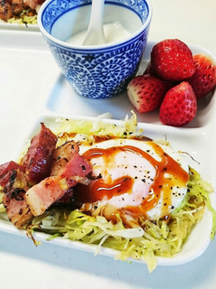 朝食に簡単卵料理!ソースで巣籠もり卵-レシピのメイン写真