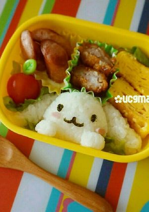 キャラ弁☆シナモン(シナモロール)-レシピのメイン写真
