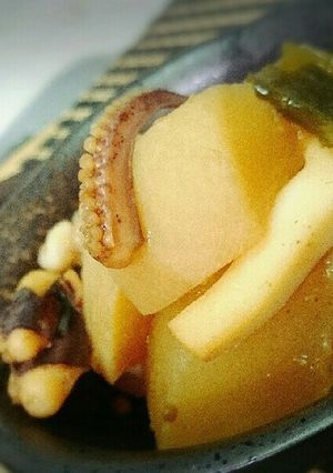 STAUBで水要らず。聖護院でいか大根♪-レシピのメイン写真