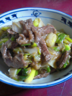 やわらかとろーり!牛肉とお葱の炒め煮-レシピのメイン写真