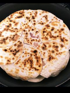 餃子の皮で餅チーズ挟み焼き-レシピのメイン写真