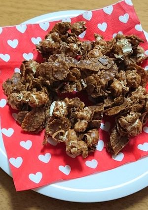 ココナッツオイルで簡単クランチチョコ-レシピのメイン写真