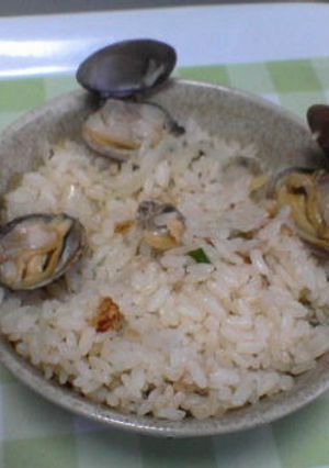 あさりの味噌風味炊き込みご飯-レシピのメイン写真