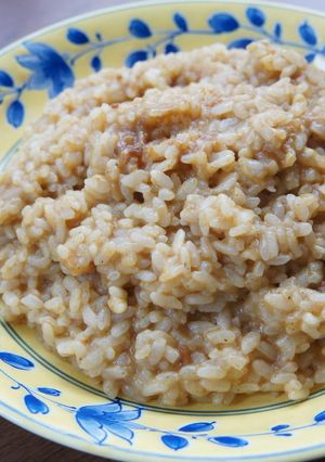 鍋を綺麗に、カレーの残りでリゾット-レシピのメイン写真