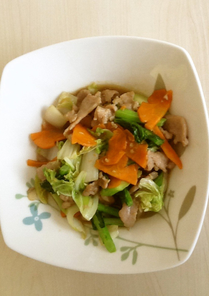 タイ風 いつもと違う野菜炒め-レシピのメイン写真