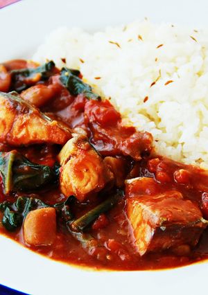 栄養たっぷりサバカレー-レシピのメイン写真