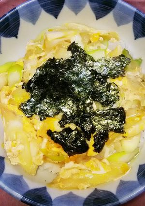 何も考えずに卵丼-レシピのメイン写真
