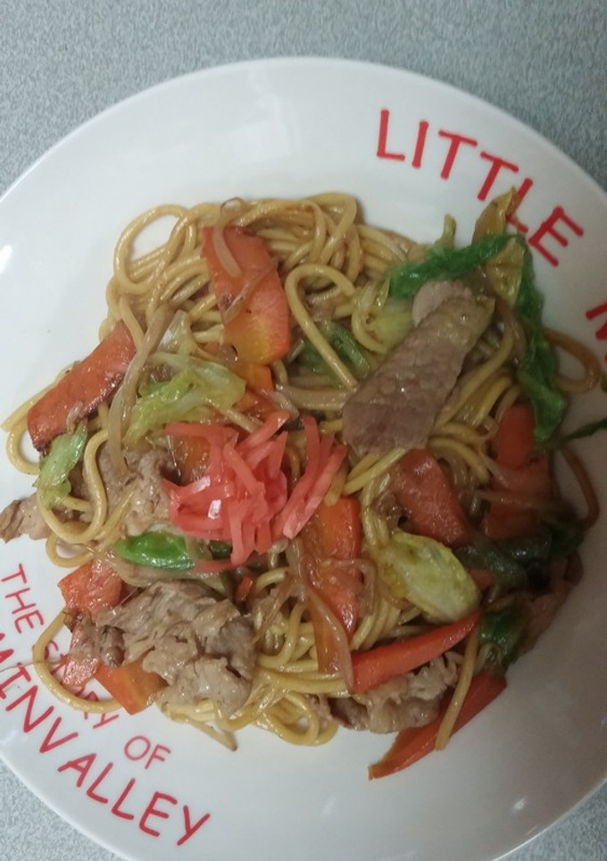 簡単！ちょっと本格的な焼きそば-レシピのメイン写真