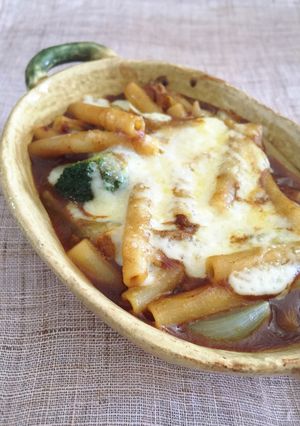 カレーマカロニグラタン-レシピのメイン写真