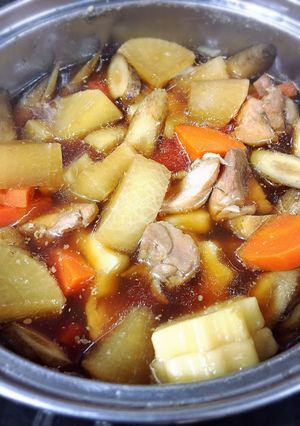 味染み〜♪ちくわぶ☆大根の煮物-レシピのメイン写真