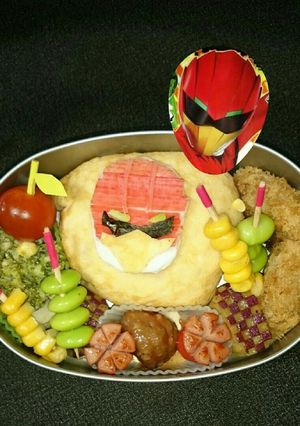 ジュウオウジャー弁当-レシピのメイン写真