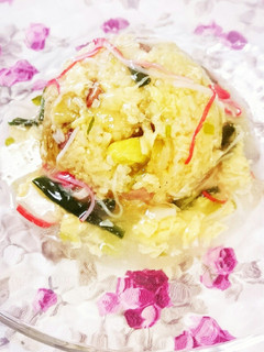 簡単!残りものであんかけチャーハン-レシピのメイン写真