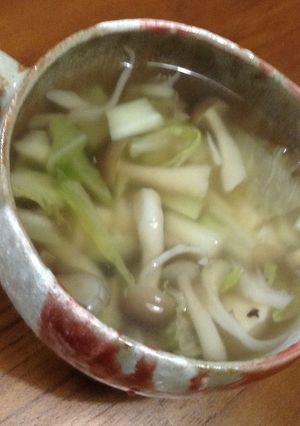 ☆きのこのトロ熱スープ-レシピのメイン写真