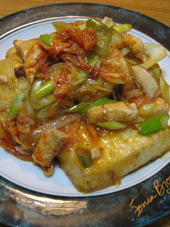 キムチ揚げだし豆腐-レシピのメイン写真
