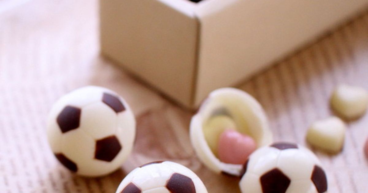 サッカーボールトゥインクルチョコレート by かっぱ橋浅井商店