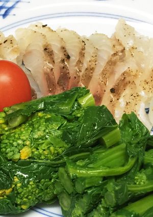 春の香りの菜の花の昆布〆-レシピのメイン写真