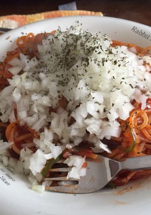 玉葱みじん切りで八王子ナポリタン風パスタ-レシピのメイン写真