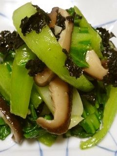 青梗菜の中華磯辺和え-レシピのメイン写真