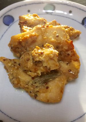 かじきまぐろのマヨマスタード焼き-レシピのメイン写真