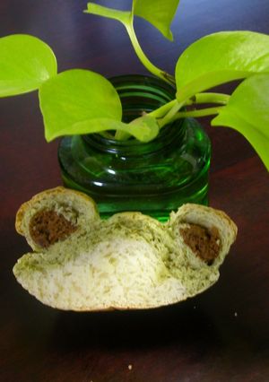 レンジパンで「かえるちゃん」♪-レシピのメイン写真