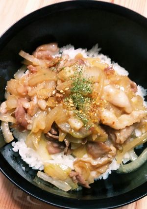 腹持ち重視！　カンタン豚丼-レシピのメイン写真
