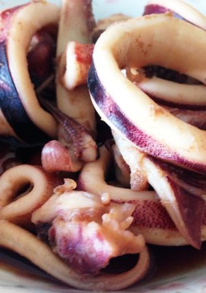 イカの煮もの フライパン簡単-レシピのメイン写真