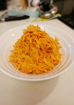 野菜嫌いの為の人参サラダカレー風味-レシピのメイン写真
