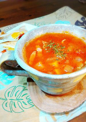 すぐ出来る☆簡単ミネストローネ-レシピのメイン写真